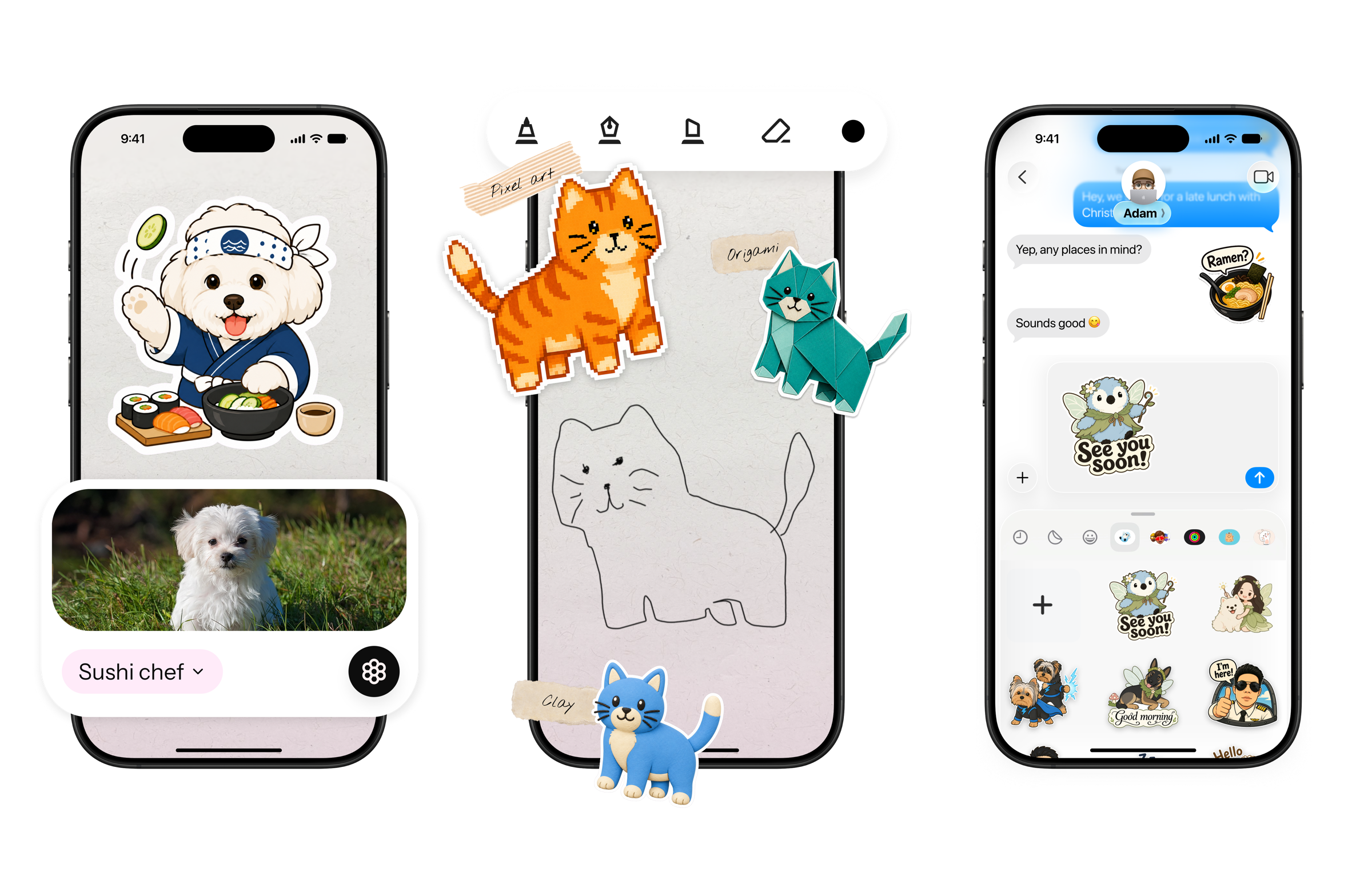 Pixora turning meaningful photos and drawings into personalized stickers